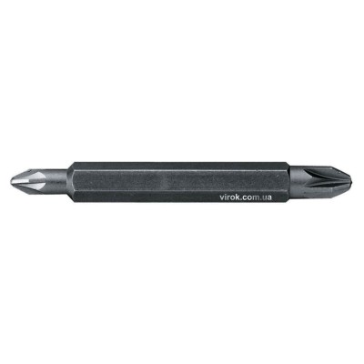 Насадка отверточная двусторонняя STANLEY крестовая PH1/PH2 х 60 мм 10 шт 1-68-784 Насадка отверточная двусторонняя STANLEY крестовая PH1/PH2 х 60 мм 10 шт 1-68-784