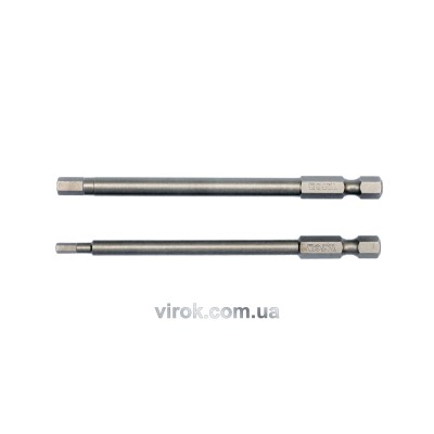 Насадка викрутка YATO 1/4" HEX TAMPER 3/5 х 100 мм 2 шт YT-0494