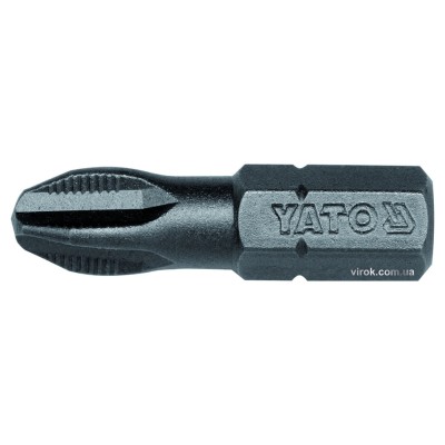 Насадка викрутка YATO 1/4" хрестова PH3 х 25 мм 50 шт YT-7809
