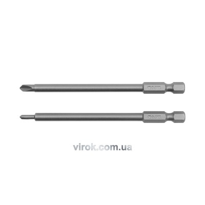 Насадка викруткова YATO 1/4" TRI-WING TW0/1 х 100 мм 2 шт YT-0493