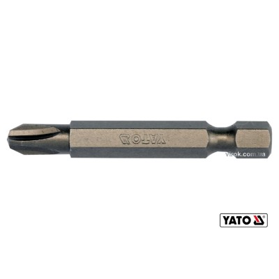 Насадка отверточная YATO "Phillips" PH3 x 50 мм HEX 1/4" 10 шт YT-78153