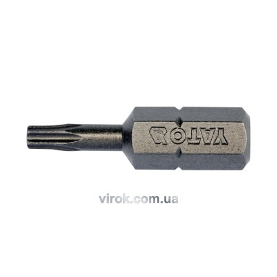 Насадка отверточная YATO TORX 1/4" T10 x 25 мм 10 шт YT-78141