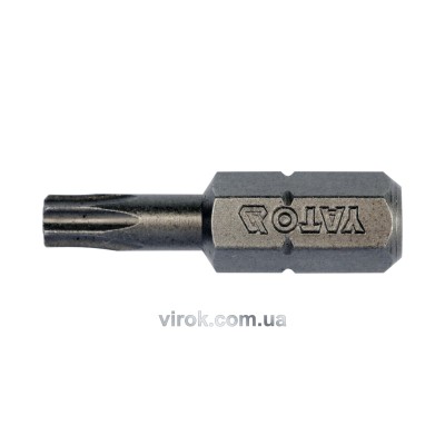 Насадка отверточная YATO TORX 1/4" T20 x 25 мм 10 шт YT-78143