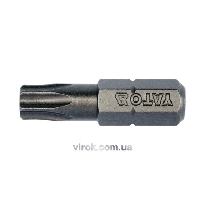 Насадка отверточная YATO TORX 1/4" T30 x 25 мм 10 шт YT-78146