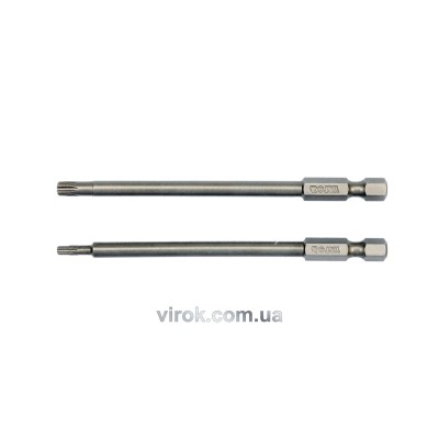 Насадка викрутка YATO TORX SECURITY 1/4" T10/T25 x 100 мм 2 шт YT-0490