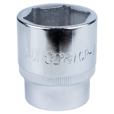 Насадка шестигранна 3/4" 38мм CrV ULTRA 6075382 Насадка шестигранна 3/4" 38мм CrV ULTRA 6075382