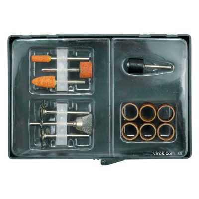 Насадки шлифовальные и полирувальные VOREL для 79315 13 шт 25410