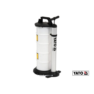 Насос ручний для відкачування олії YATO 9 л 3 зонда YT-07087