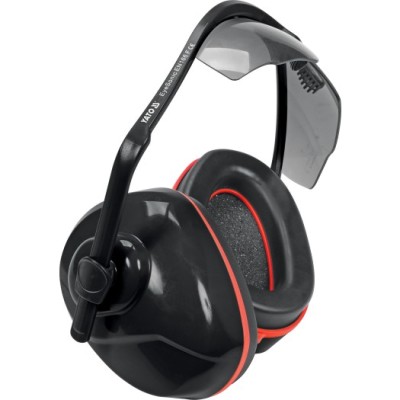 Навушники протишумні комбіновані із захисними затемненими окулярами YATO YT-74635