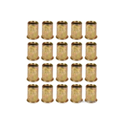 Нитогайка сталева YATO М4 х 11 мм 20 шт YT-36471