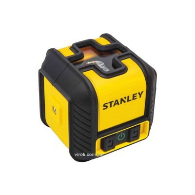 Нівелір лазерний-крос зелений STANLEY "Cubix" 16 м точність - 0.6 мм / 10 м STHT77499-1