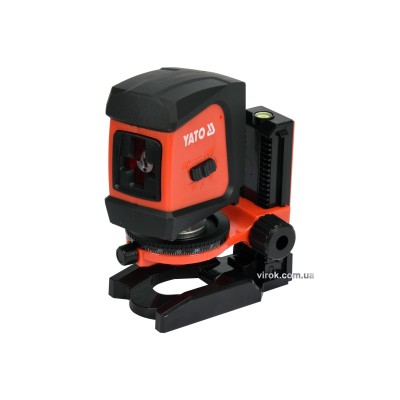 Нивелир лазерный самовыравнивающийся YATO дальность- 20 м, точность- ±1.5 мм / 5 м YT-30425