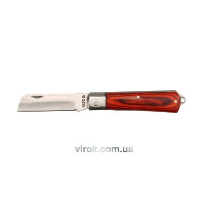 Нож складной YATO с лезвием 85 мм 200 мм YT-7600
