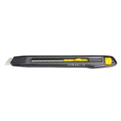 Ніж STANLEY "Interlock" з лезом, що відламується 18 мм 165 мм 1-10-018 Ніж STANLEY "Interlock" з лезом, що відламується 18 мм 165 мм 1-10-018