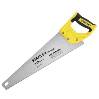 Ножівка по дереву STANLEY "SHARPCUT" : L= 450 мм, 11 зубів/1" STHT20370-1 Ножівка по дереву STANLEY "SHARPCUT" : L= 450 мм, 11 зубів/1" STHT20370-1
