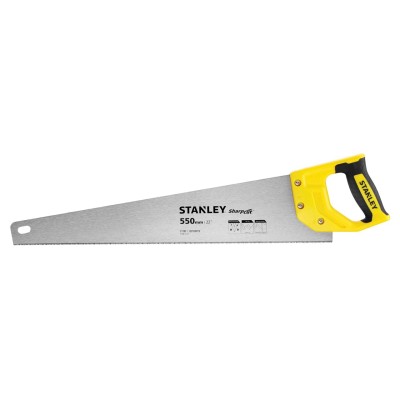 Ножівка по дереву STANLEY "SHARPCUT" : L= 550 мм, 11 зубів/1" STHT20372-1
