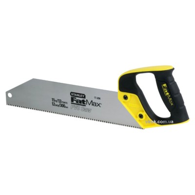 Ножовка для ПВХ STANLEY "FatMax" 300 мм 11 TPI 2-17-206