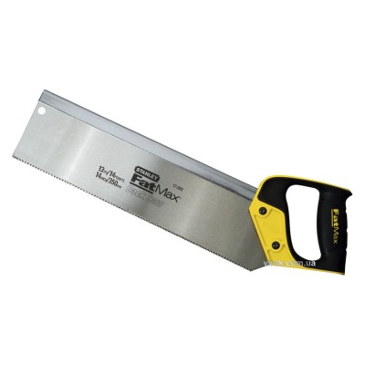 Ножовка пасовочная по дереву STANLEY "FatMax" 350 мм 13TPI 2-17-202