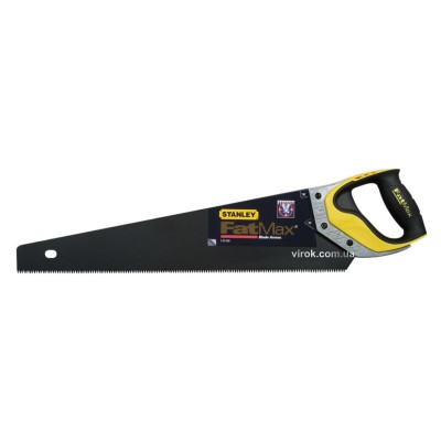 Ножовка по дереву STANLEY "FatMax" с покрытием "Appliflon" 500 мм 7TPI 2-20-529