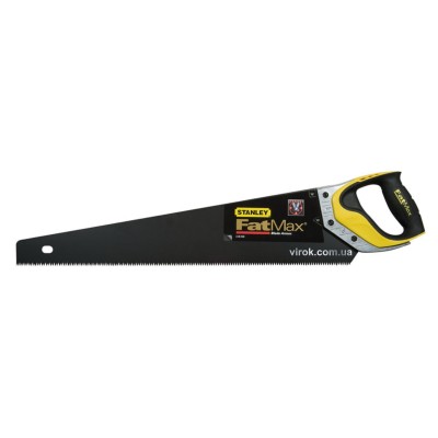Ножовка по дереву STANLEY "FatMax" с покрытием "Appliflon" 550 мм 7TPI 2-20-530