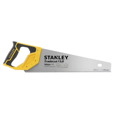 Ножовка по дереву STANLEY "Tradecut" 380 мм 11 зубов/1" STHT20349-1