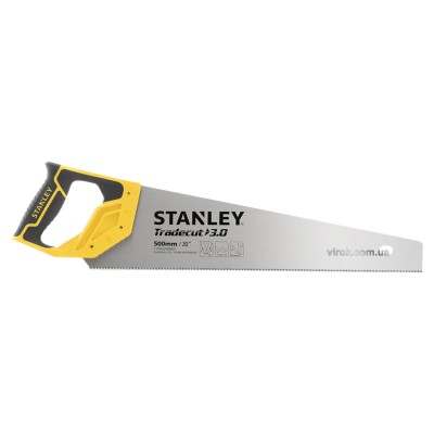Ножовка по дереву STANLEY "Tradecut" 500 мм 11 зубов/1" STHT20351-1