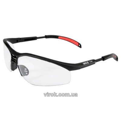Окуляри захисні YATO відкриті прозорі YT-7363