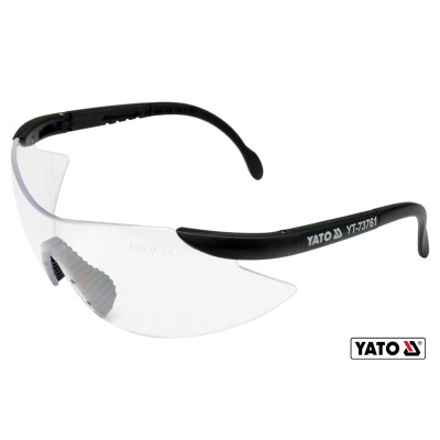 Окуляри захисні YATO відкриті прозорі YT-73761