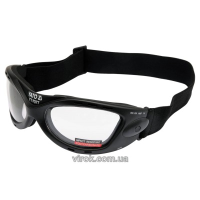 Окуляри захисні YATO прозорі YT-7377