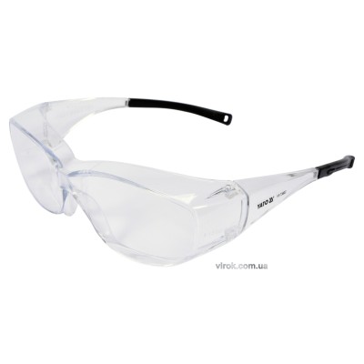 Окуляри захисні YATO закриті прозорі YT-73602