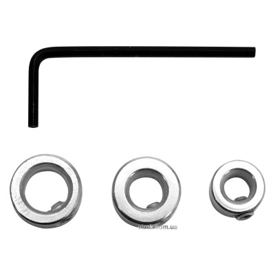 Обмежувач глибини свердління YATO для свердлів 6, 8, 10 мм 3 шт YT-44100