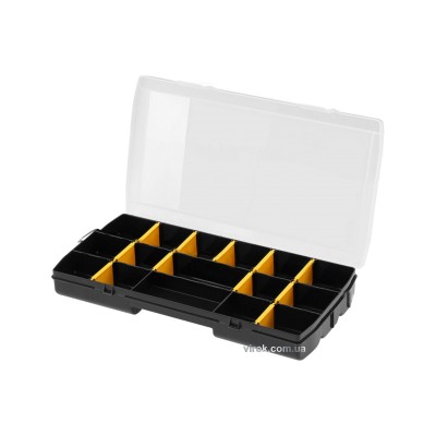 Органайзер пластиковый STANLEY 17 секций 272 х 189 х 46 мм STST81680-1 Органайзер пластиковый STANLEY 17 секций 272 х 189 х 46 мм STST81680-1