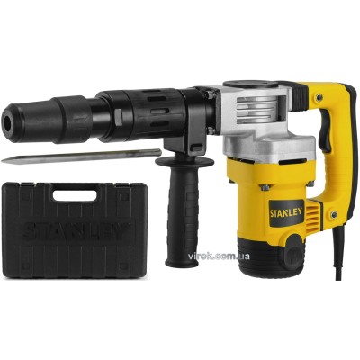 Відбійний мережевий молоток SDS-Max STANLEY 1010 Вт + кейс STHM5KS-RU Відбійний мережевий молоток SDS-Max STANLEY 1010 Вт + кейс STHM5KS-RU