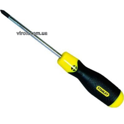 Отвертка крестовая STANLEY "Cushion Grip" PH1 x 75 мм 0-64-932