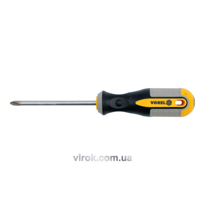 Отвертка крестовая VOREL PH2 х 150 мм 60967 Отвертка крестовая VOREL PH2 х 150 мм 60967