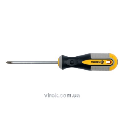 Викрутка хрестова VOREL PH2 х 200 мм 60968 Викрутка хрестова VOREL PH2 х 200 мм 60968