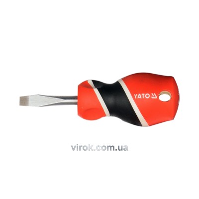 Викрутка плоска YATO SL6 x 38 мм YT-25910