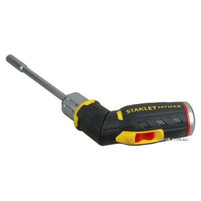 Викрутка реверсивна STANLEY "FatMax" з пістолетною ручкою та насадками 12 шт FMHT0-62691