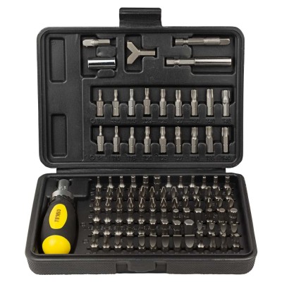 Отвертка с реверсом + биты 101шт CrV кейс SIGMA 4002501