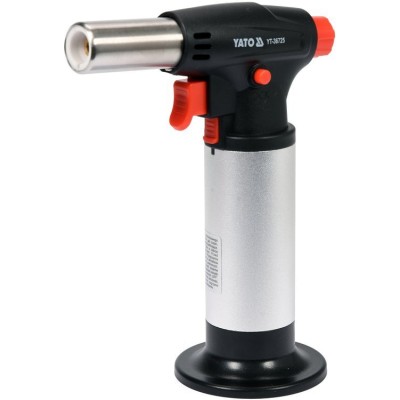 Горілка газова YATO 200 Вт, з заправлювальною ємністю; витрата 13,1 гр/рік YT-36725