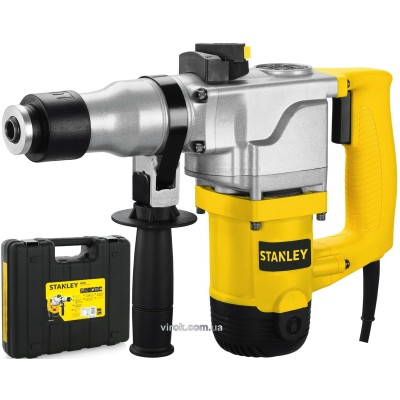 Перфоратор мережевий SDS+ STANLEY 850 Вт + кейс STHR272KS-RU Перфоратор мережевий SDS+ STANLEY 850 Вт + кейс STHR272KS-RU