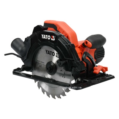 Пила дискова мережева YATO 1500 Вт диск 185 x 20 мм YT-82151