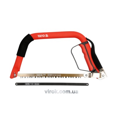 Пила лучкова по дереву та металу YATO 300 мм YT-3200