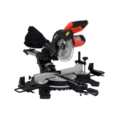 Пила торцювальна акумуляторна по дереву YATO Li-Ion 18 В 4 Ач диск 185 мм YT-82816