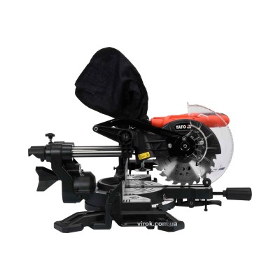 Пила торцювальна з лазером YATO 1.5 кВт диск 185 x 30 мм YT-82172
