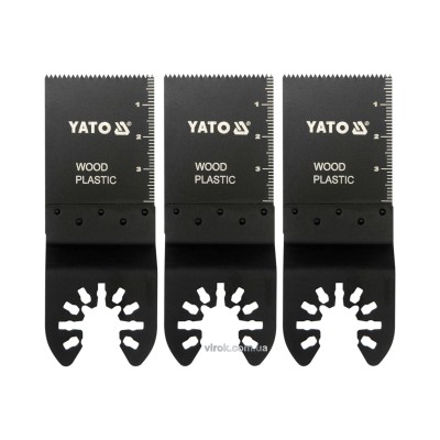 Пилы-насадки для реноватора YATO Bi-Metal 40 х 34 мм 3 шт YT-34685