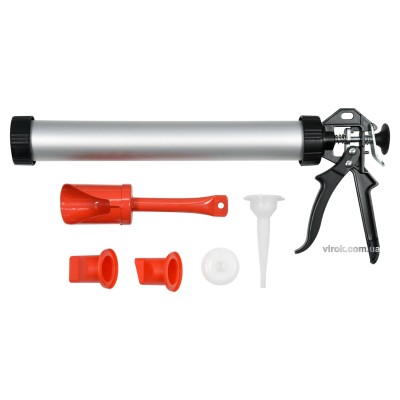 Пистолет для затирки швов YATO 400 мм 1 л со сменными насадками YT-67583