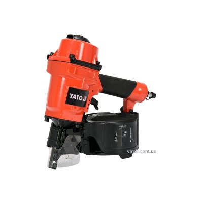 Пістолет цвяхів пневматичний барабанний YATO для цвяхів 25-57 х 2.1-2.3 мм YT-09212