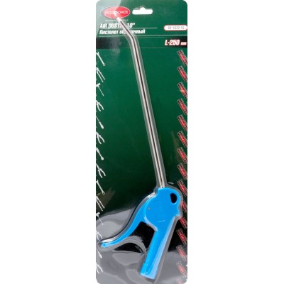 Пистолет обдувочный (1/4"-резьба, сопло 250мм), в блистере ROCKFORCE RF-1072-10
