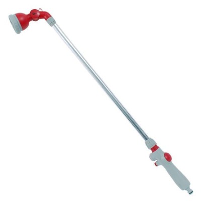 Пистолет-распылитель на штанге 90см для полива 9-ти функциональный (центральный, туман, душ, полный, угловой, проливной дождь, плоский, струя, круг Intertool GE-0041